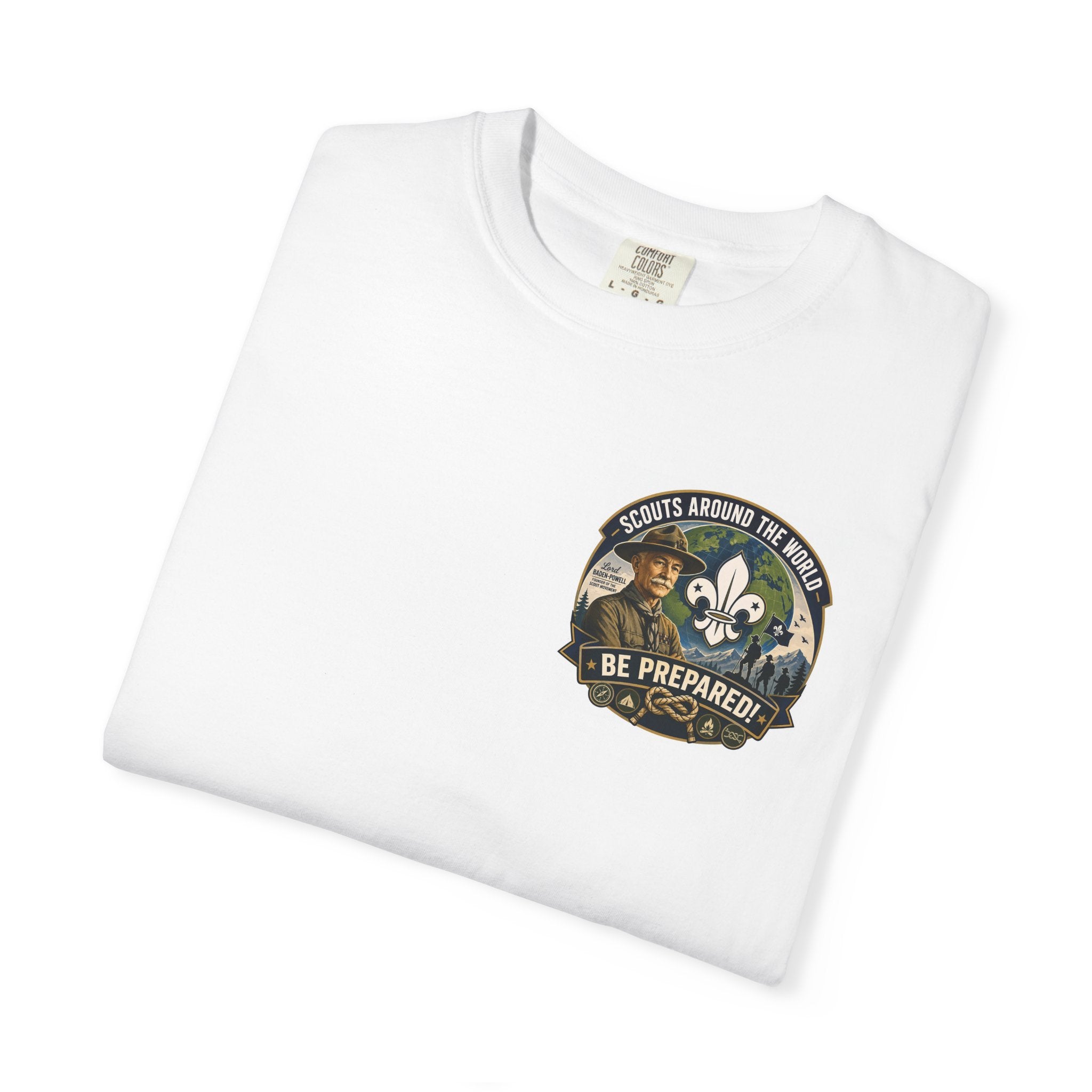 Scouts Around the World T-Shirt — Be Prepared Outdoor Camping Tee