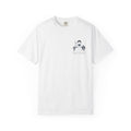 Gothic Shark Logo T-Shirt — "SOCIETY" Chest Graphic