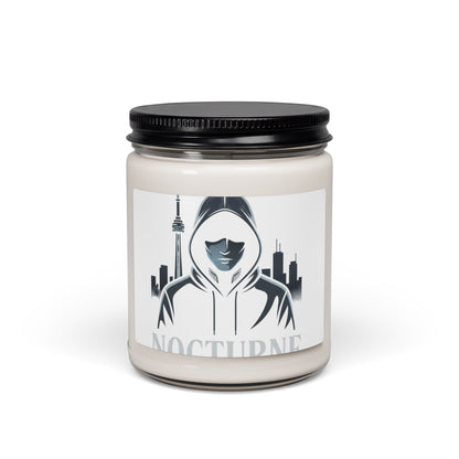 Nocturne Hoodie Candle — 9oz Scented Soy Candle with Urban Nightlife Vibe