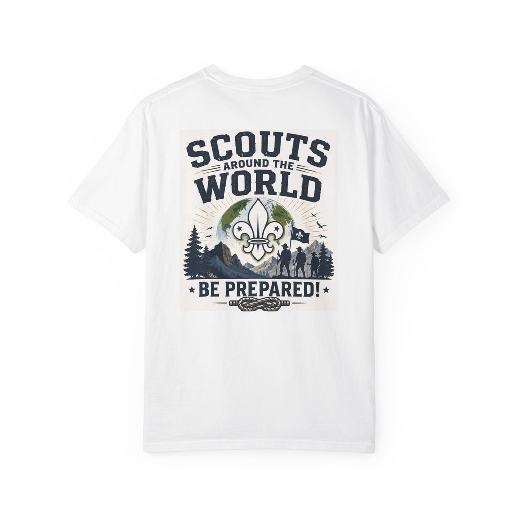 Scouts Around the World T-Shirt — Be Prepared Outdoor Camping Tee
