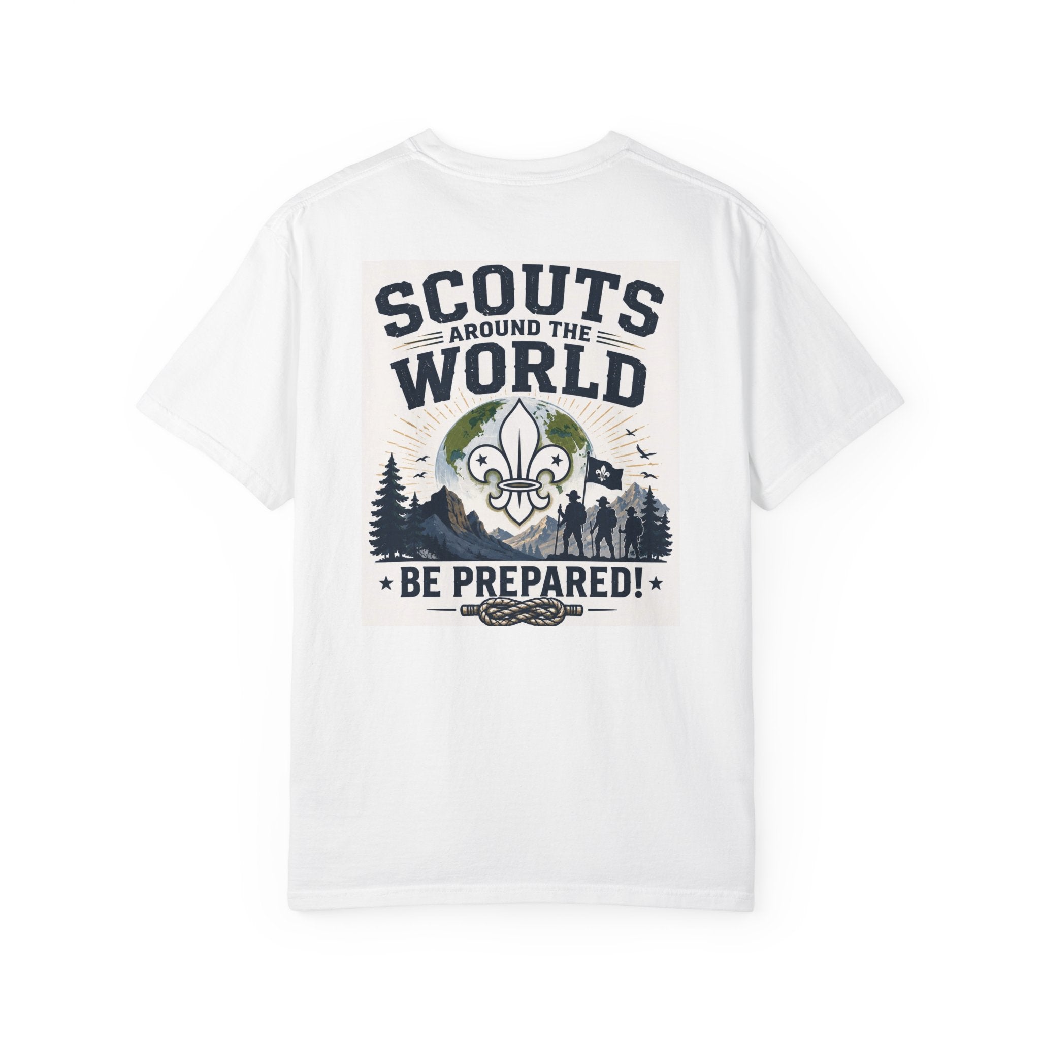 Scouts Around the World T-Shirt — Be Prepared Outdoor Camping Tee