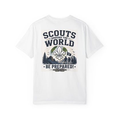 Scouts Around the World T-Shirt — Be Prepared Outdoor Camping Tee