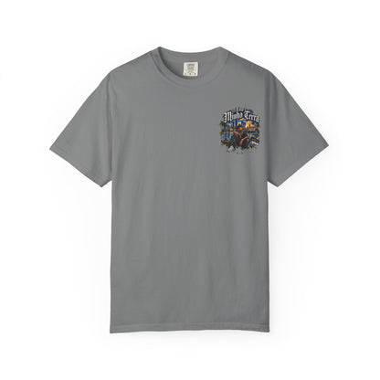 Graphic T-Shirt — "Esta é Minha Terra" Urban Cityscape Design
