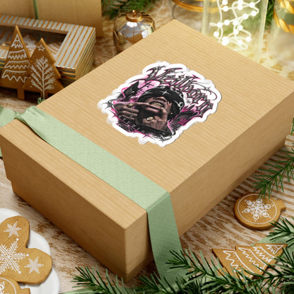 Veilborn Studio Sticker — Urban Rap Graphic Kiss-Cut Sticker
