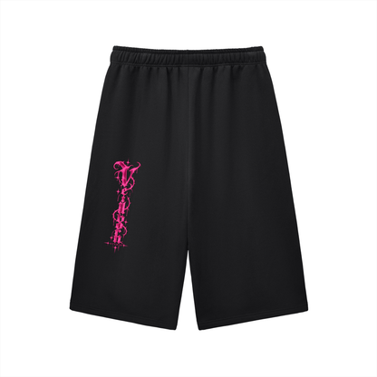 Relaxed Drawstring Three-quarter Sweatpants