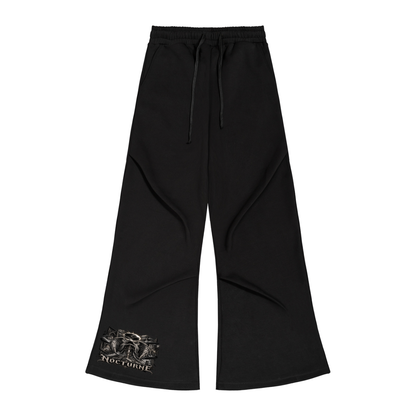 Wide Leg Drawstring Sweatpants