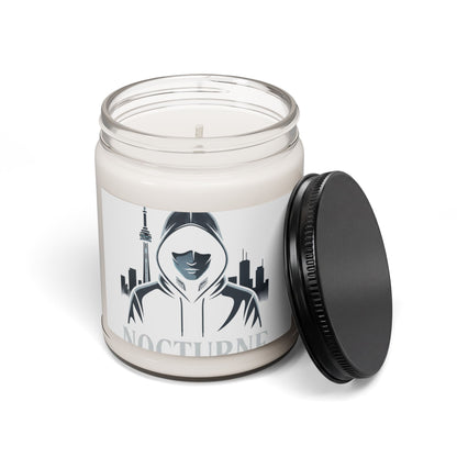 Nocturne Hoodie Candle — 9oz Scented Soy Candle with Urban Nightlife Vibe