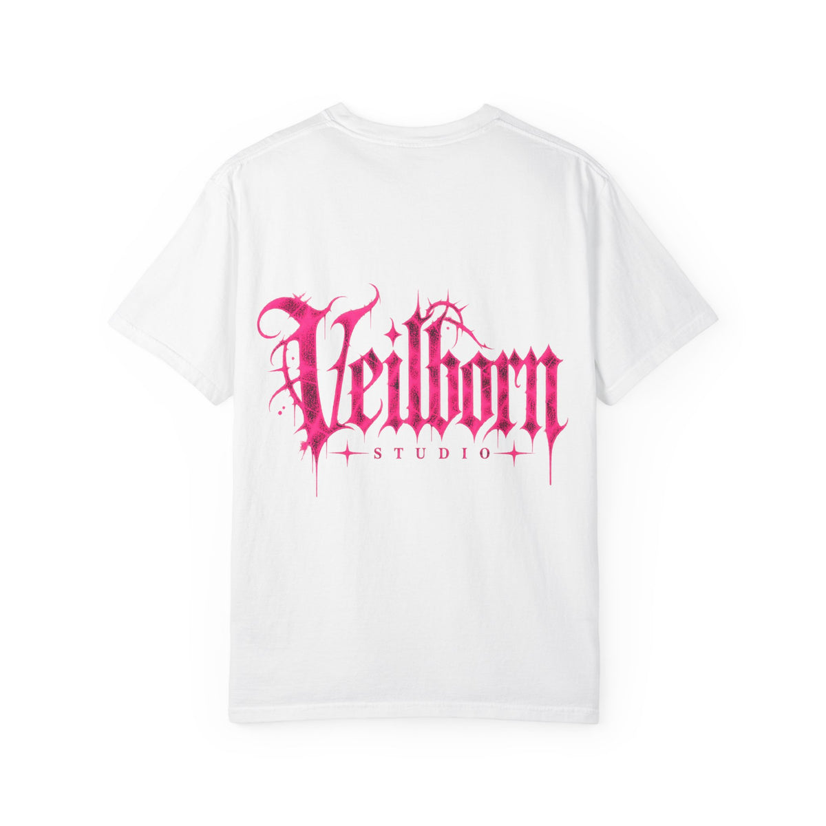 Veilborn Studio Graphic T-Shirt — Gothic Rap Portrait Tee