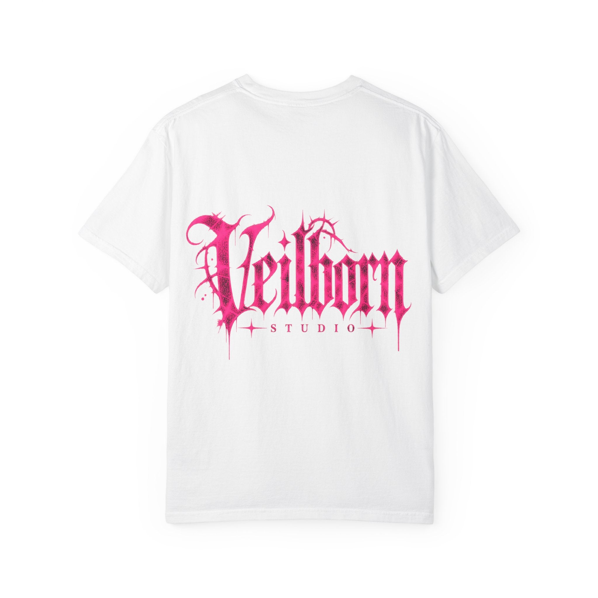 Veilborn Studio Graphic T-Shirt — Gothic Rap Portrait Tee