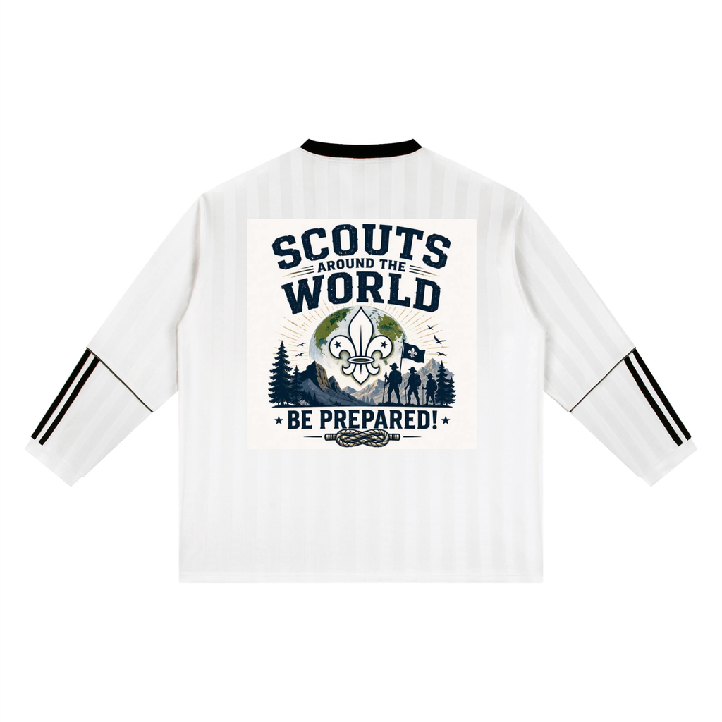 Unisex Striped Soccer Jersey