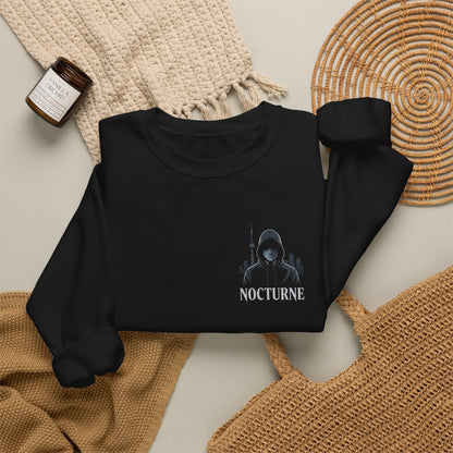 Nocturne Shark Crewneck Sweatshirt