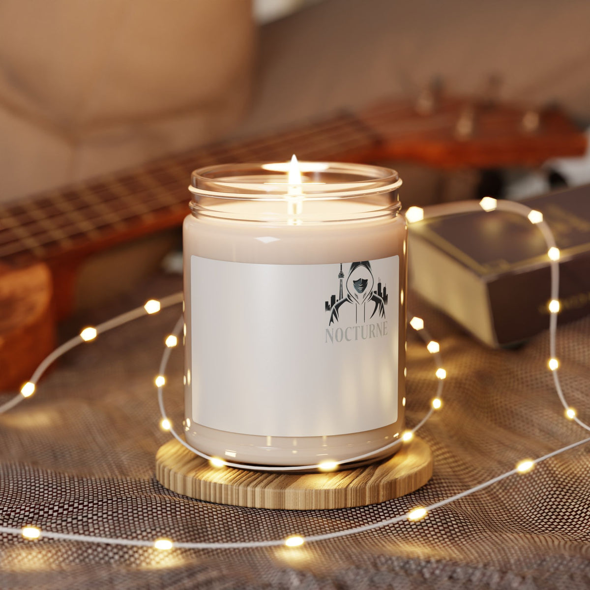 Nocturne Scented Soy Candle — 9oz Relaxing Nightlight Candle