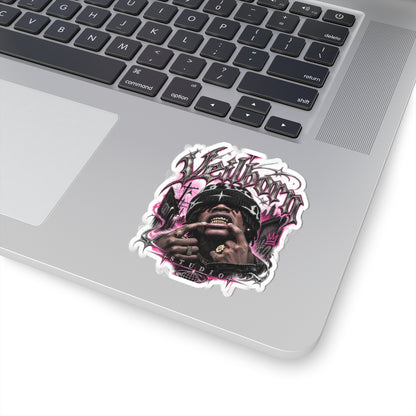 Veilborn Studio Sticker — Urban Rap Graphic Kiss-Cut Sticker