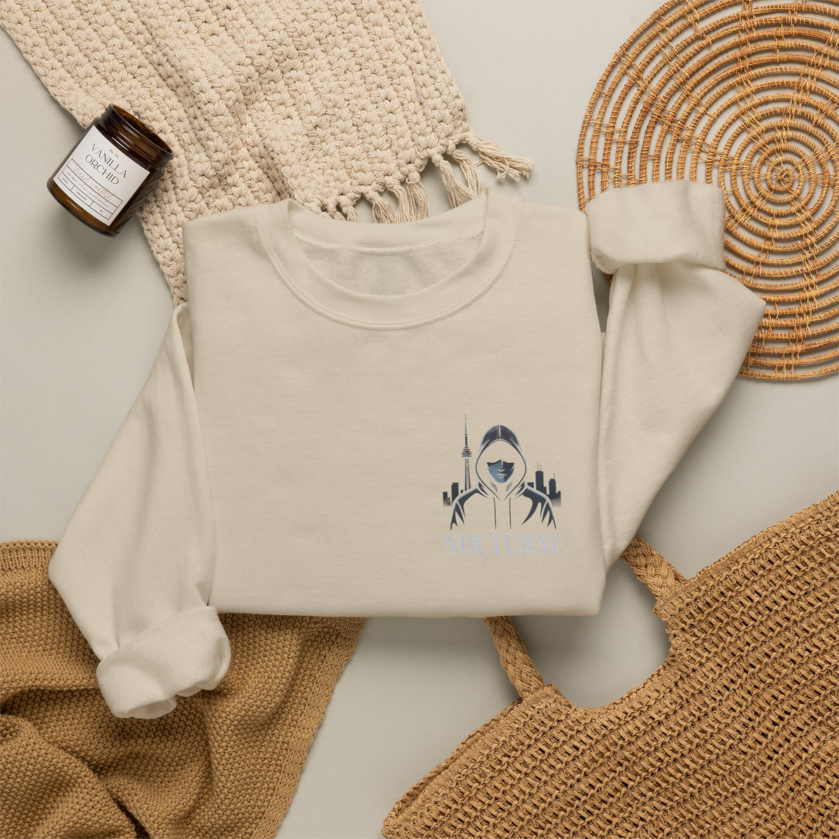 Nocturne Shark Crewneck Sweatshirt