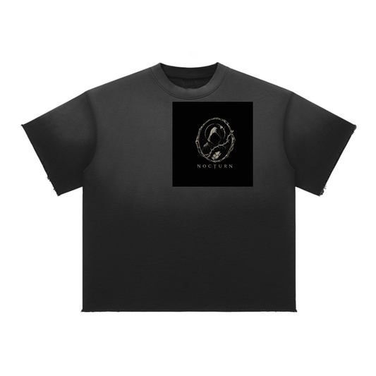 Sun Fade Raw Edge T-Shirt