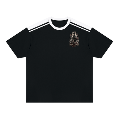 Unisex Color Block Loose T-Shirt