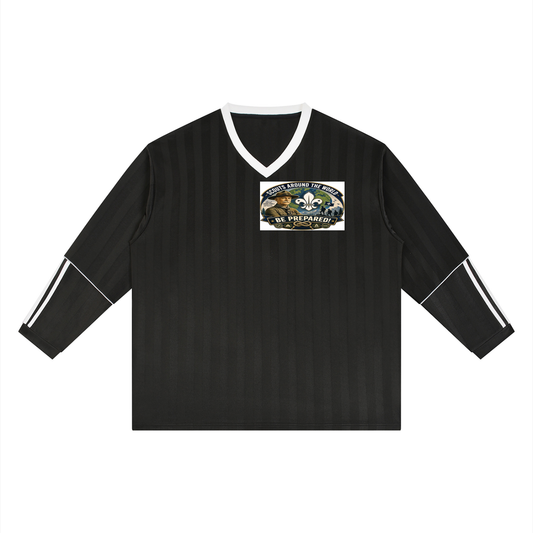 Unisex Striped Soccer Jersey