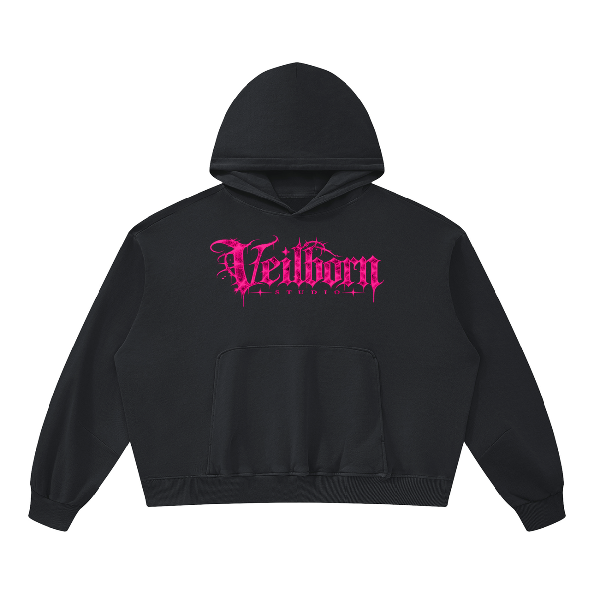 Unisex Boxy Vintage Washed Hoodie