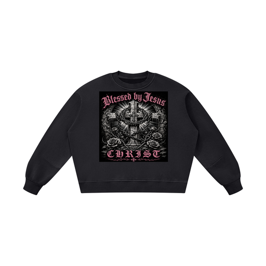 Unisex Boxy Vintage Washed Sweatshirt