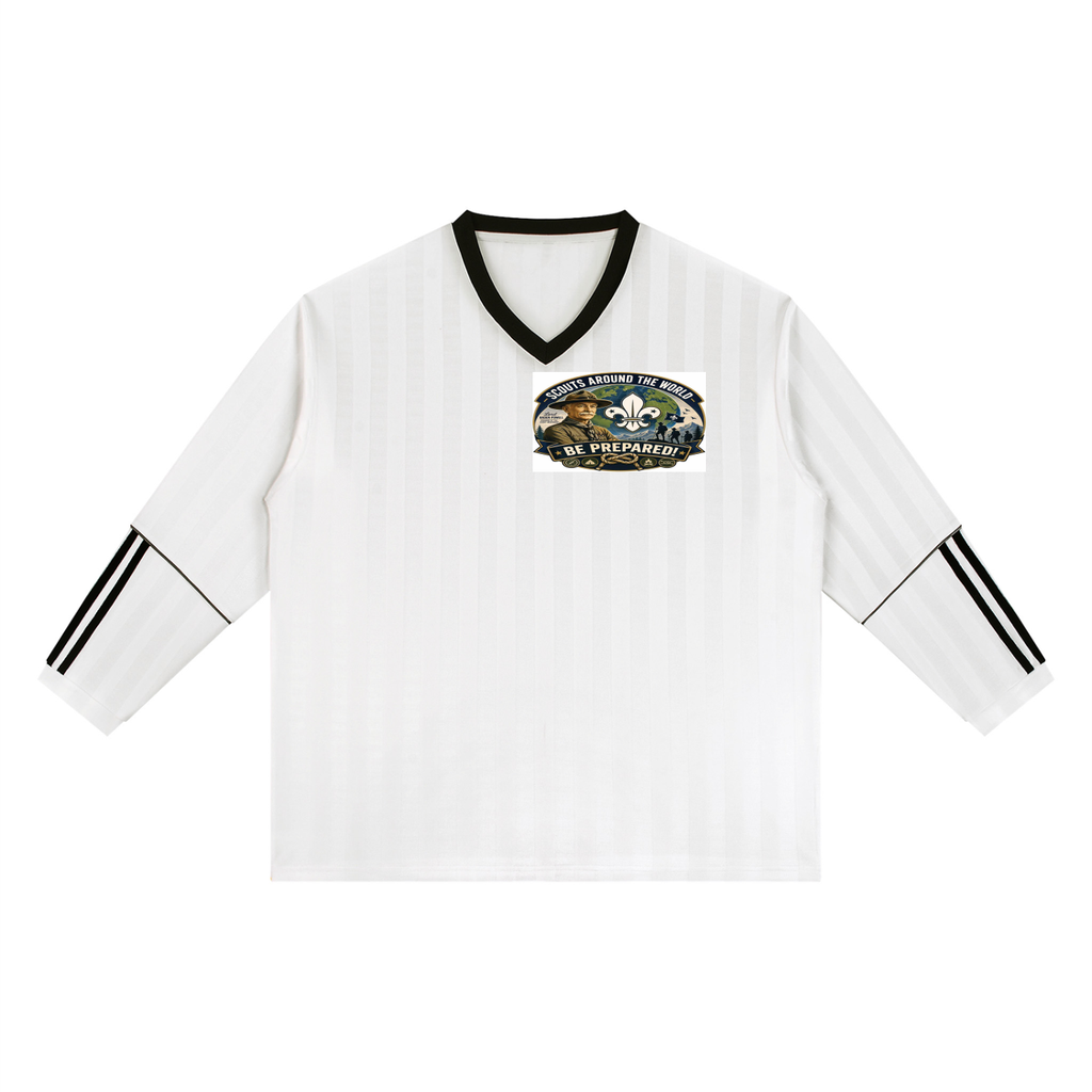 Unisex Striped Soccer Jersey